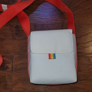 Polaroid White and Red Camera Bag